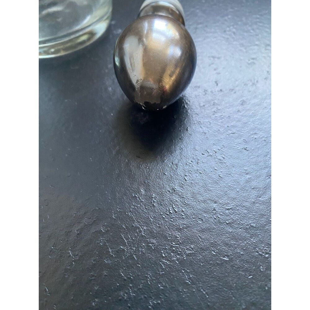 Vintage Dorothy Thorpe Silver Fade Glass Decanter Carafe 12” MCM - Picture 7 of 10